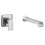 Genta Lx Chrome 1 Handle Tub Filler, WT901