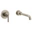 Gibson Brushed Nickel 1 Handle Tub Filler, WT961BN