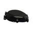 6" Watertight Aluminum Well Cap (Black)