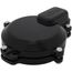 6" Watertight Cast Iron Locking Well Cap w/ 1-1/4"  Conduit (Black)