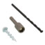3/16" x 1-1/4" Hex Head Phillips/Square Wall Twister Kit
