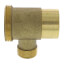 Washing Machine Tee (3/4" Hose x 1/2" FIP)