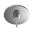 TBV01801U#CP Round Pressure Balance Valve Shower Trim (Polished Chrome)