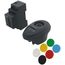 Harmony Wireless Push Button & Non-Config. Receiver + 10 Colored Caps, Plastic (24 VDC)