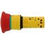Harmony XB7 Monolithic Emergency Stop, Mushroom Shape, Latching Push Pull, 1 NO + 1 NC - Red