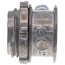 3/8" Straight Set-Screw Flex Connector (Zinc)