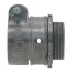 1" Zinc Straight Squeeze Connector