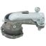3/8" Non-Insulated 90-Degree Zinc 2-Screw Clamp Connector