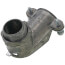 1/2" Non-Insulated 90-Degree Zinc 2-Screw Clamp Connector