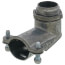 1/2" Non-Insulated 90-Degree Zinc 2-Screw Clamp Connector