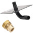 3/4" x 1-1/2" Stub Out x 1/2" Female NPT