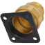 1-1/2" Termination Fitting x 1-1/2" Male NPT w/ Square Flange
