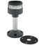 Harmony XVU Fixing Plate for Modular Tower Lights, 100mm Aluminum Pole - Black
