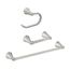 Graeden 3 Piece Kit Includes 18" Towel Bar, Paper Holder, And Towel Ring (Brushed Nickel), Y0993BN
