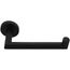 Arlys Matte Black Single-post Paper Holder, Y5709BL