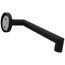 Arlys Matte Black Single-post Paper Holder, Y5709BL