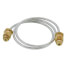 18" Pilot Burner Tubing w/ pair of 1/8" Compression Fittings