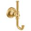 Colinet Brushed Gold Double Robe Hook