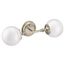 Colinet Brushed Nickel 2 Globe Bath Light, YB0562BN