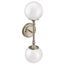 Colinet Brushed Nickel 2 Globe Bath Light, YB0562BN