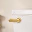 Greenfield Brushed Gold Tank Lever, YB1701BG