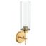 Greenfield 1 Globe Bath Light, YB1761BG (Brushed Gold)