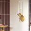 Greenfield 1 Globe Bath Light, YB1761BG (Brushed Gold)