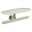 Double Paper Holder With Shelf (Brushed Nickel), YB1788BN