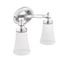 Eva Chrome 2 Globe Bath Light, YB2862CH