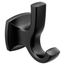 Voss Double Robe Hook (Matte Black), YB5103BL