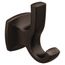 Voss Oil Rubbed Bronze Double Robe Hook, YB5103ORB