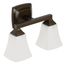 Voss Oil Rubbed Bronze 2 Globe Bath Light