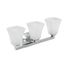 Voss Chrome 3 Globe Bath Light, YB5163CH