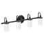 Belfield 4 Globe Bath Light, YB6464BN (Matte Black), YB6464BL