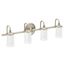 Belfield 4 Globe Bath Light, YB6464BN (Brushed Nickel)