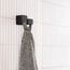 90 Degree Single Robe Hook, YB8803BL (Matte Black)