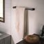 90 Degree 18" Towel Bar, YB8818BL (Matte Black)