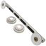 Iso Brushed Nickel 18" Designer Grab Bar, YG0718BN