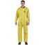 AlphaTec 2300 Model 103 Disposable Chemical Resistant Coveralls, Yellow, Large (Pack of 25)
