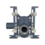 4" Hub and Spigot Adjustable Horizontal Single Siphon Jet Water Closet, Right Hand Inlet with Flow to Left