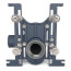 EZCARRY Adjustable Horizontal Siphon Jet No-Hub Water Closer Carrier System w/ Left Hand Inlet, Flow to Right