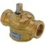 Inverted Flare 2-Way Straight Zone Valve Body 30 psi (3.5 Cv)