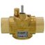 1" Sweat 2-way Straight Through Valve Body 20 psi, (7.5 Cv)