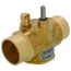 1" Sweat 2-way Straight Through Valve Body 20 psi, (7.5 Cv)