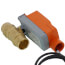 3/4" ZoneTight, 2-Way Chrome Plated Brass, NC, Electronic Fail-Safe Valve Actuator, 24 VAC/DC