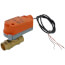 3/4" ZoneTight, 2-Way Chrome Plated Brass, NC, Electronic Fail-Safe Valve Actuator, 24 VAC/DC