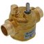 Z-One 1/2" Sweat, 3-Way Diverting Brass Valve Body, 50 PSI (2.5 Cv)
