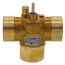 Z-One 1-1/4" Sweat, 3-Way Diverting Brass Valve Body, 20 PSI (7.5 Cv)