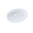LT597G#01 Dantesca Oval Undermount Bathroom Sink w/ CEFIONTECT (Cotton White)