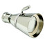 Temp-Gard Large Brass Water Saver Flow Control Shower Head, 1.5 GPM